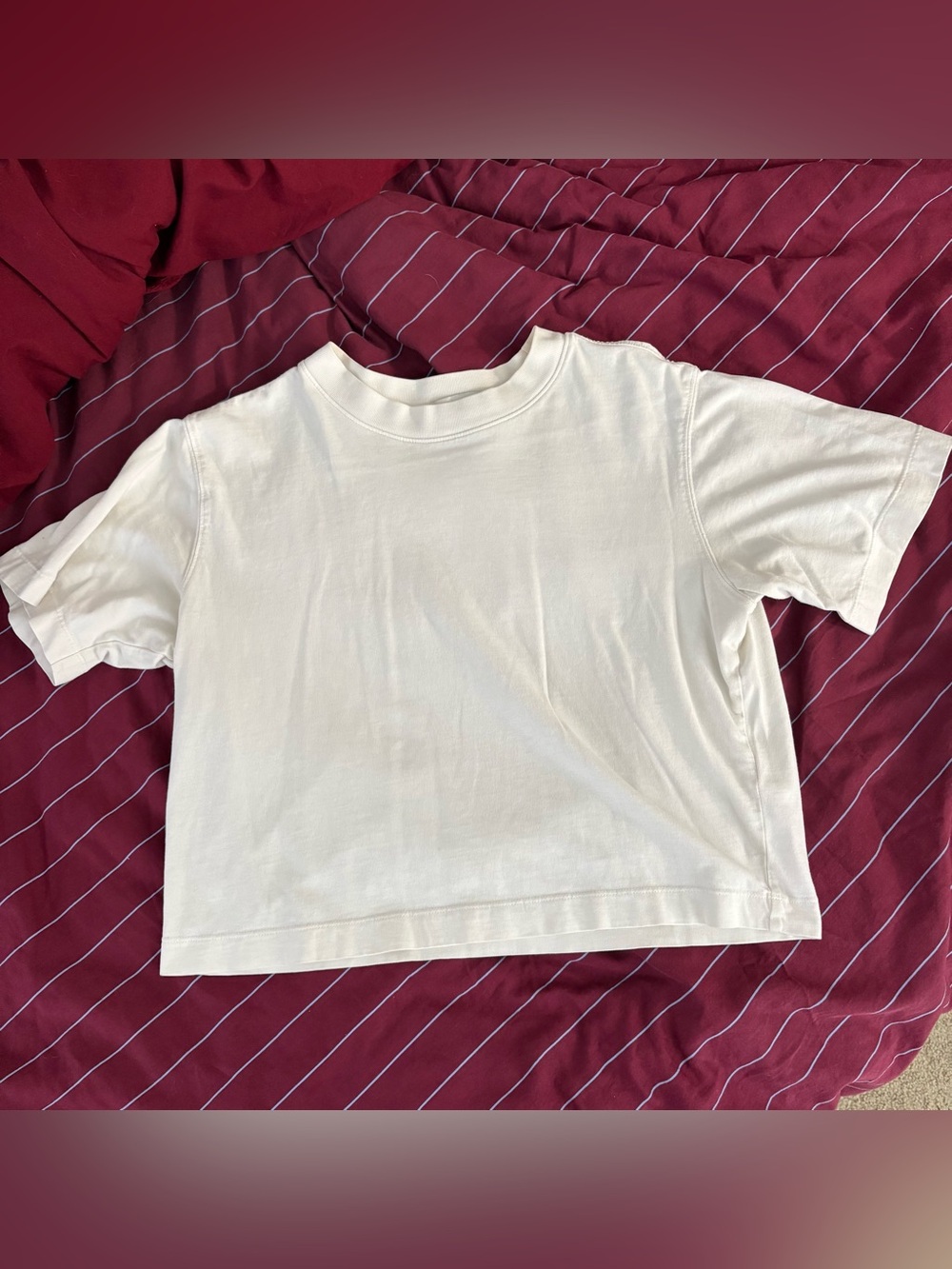 Good quality white tee Richerpoorer